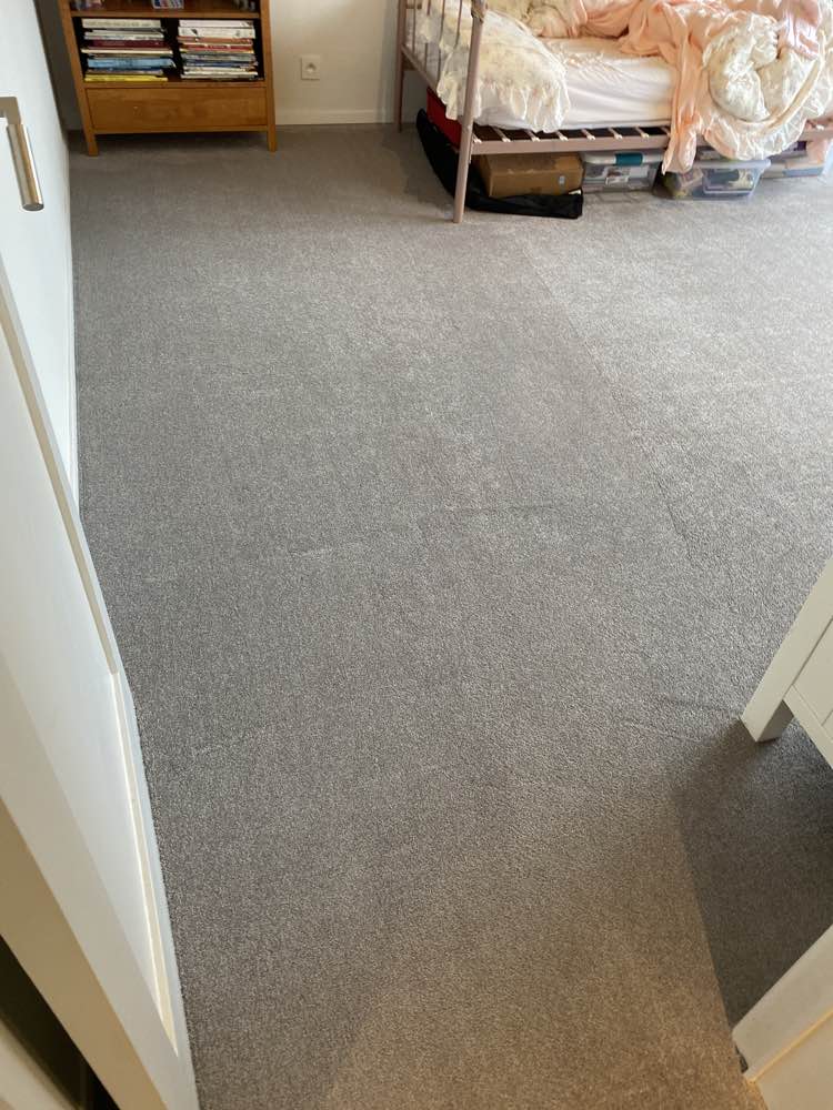 Particulier vasttapijt tapijtreiniging slaapkamer Brussel